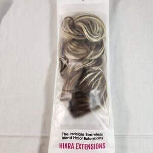 Hiara Hair Extension Womens Dark / Bleach Blonde Mix 14 Inches Unbranded NEW